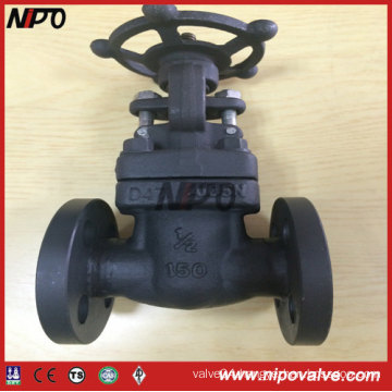 API 6D Flanged End Forged Steel Gate Valve